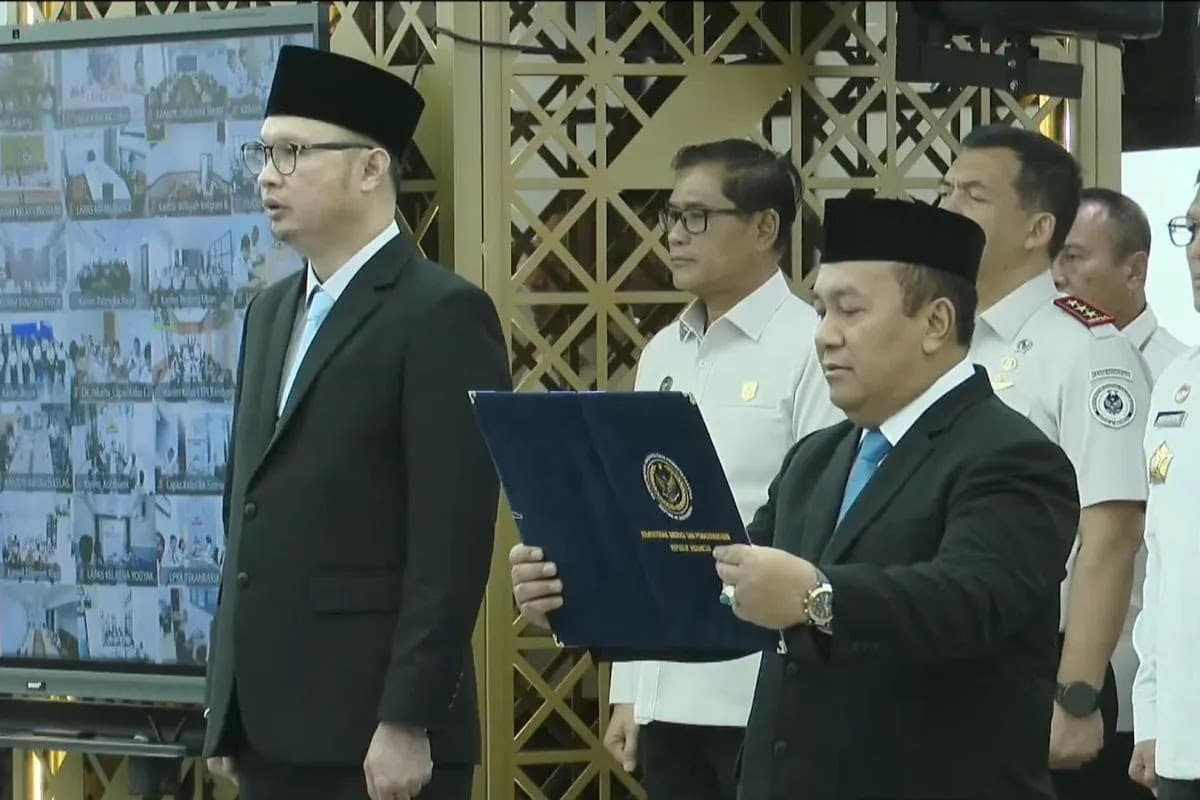 Hendarsam Marantoko Officially Appointed as Director General of Immigration
