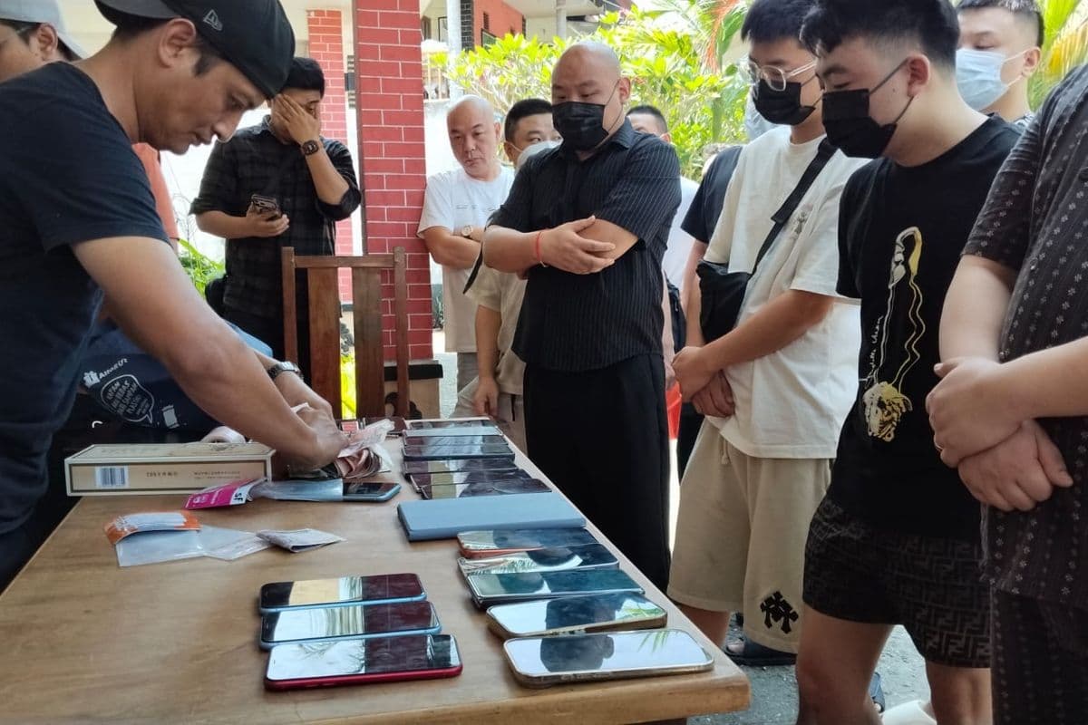 Sukabumi Immigration Secures Dozens of Foreign Nationals Involved in Illegal Cyber Network