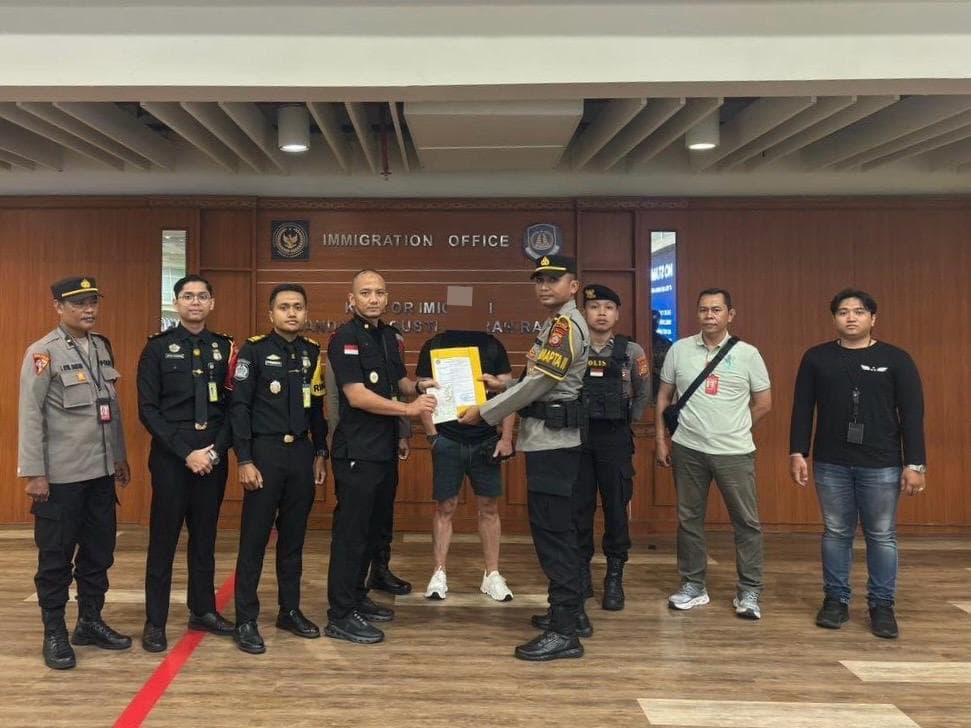 Ngurah Rai Immigration Secures Interpol Fugitive from the United Kingdom