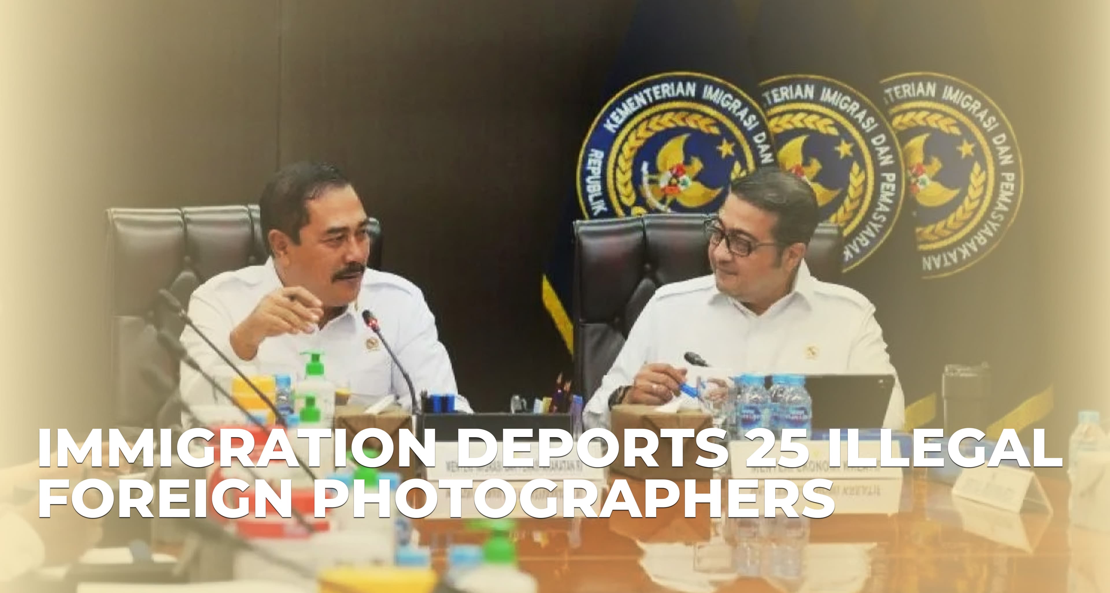Immigration Deports 25 Illegal Foreign Photographers